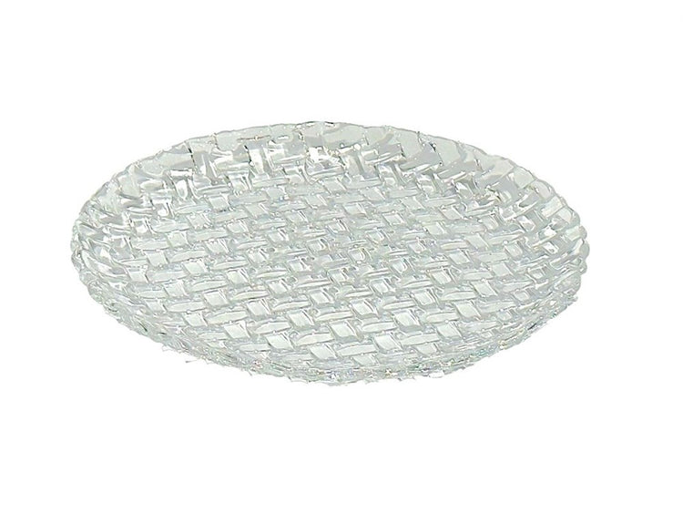 Glass Serving Plate 6pc P009-1