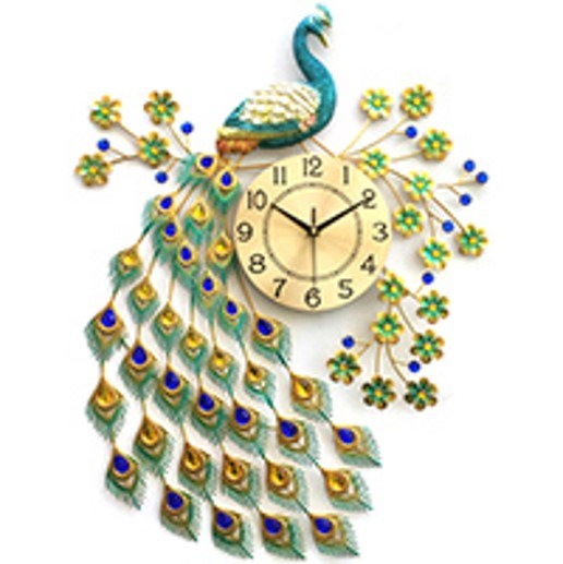 Peacock Wall Clock P738XL3