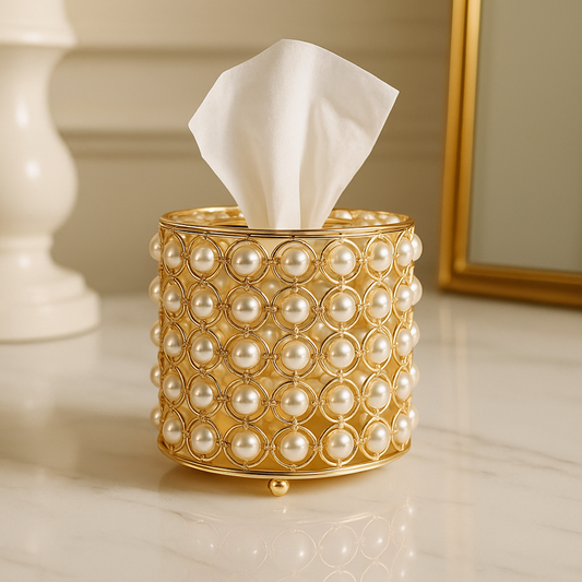 Pearly Tissue Box