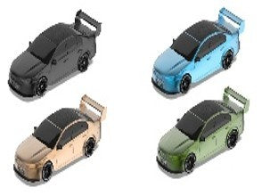 Toy Car Speaker P338