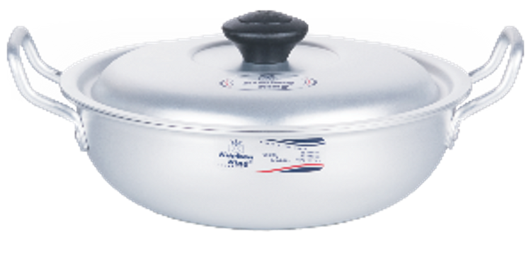 Aluminum Super Wok 20'' 50cm 22L KK201012