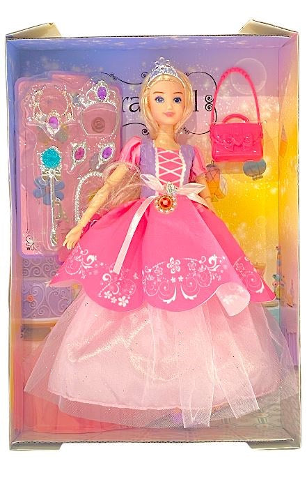 Barbie Princess Dress Up Doll with Accessories