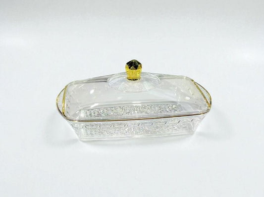 Plastic Food Serving Container with Lid DD1187