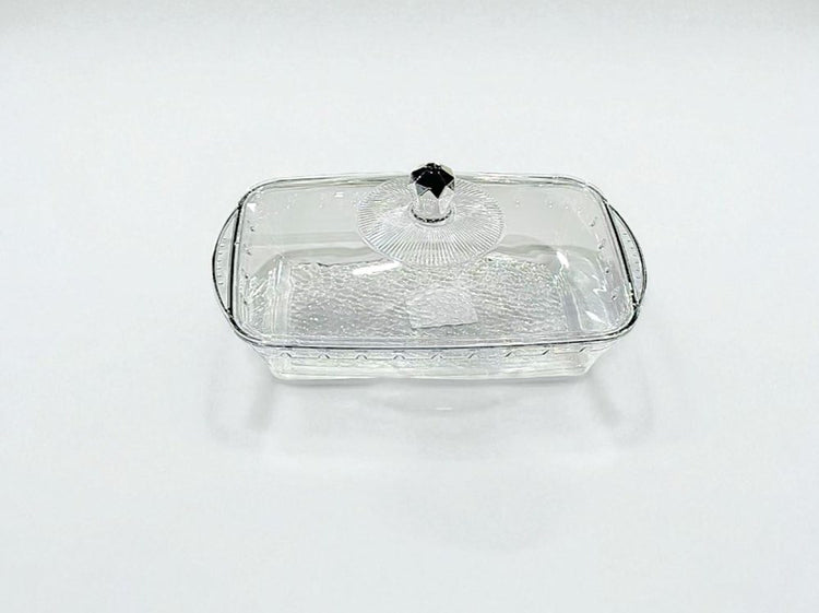 Plastic Food Serving Container with Lid DD1187