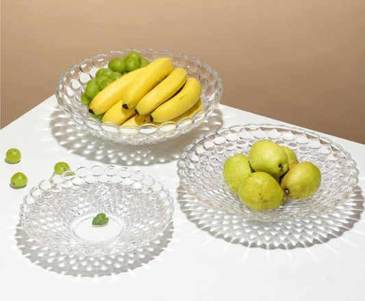 Glass Serving Plate LXGP001