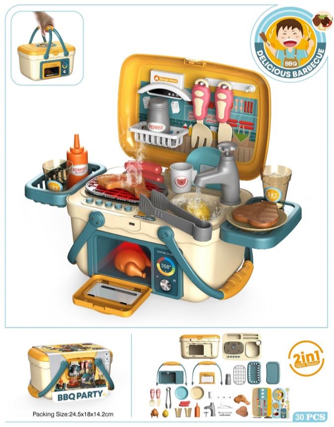 2 in 1 BBQ Party 30pc QT2006020