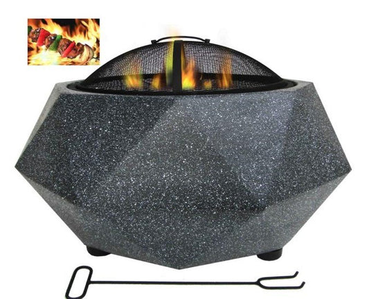 Outdoor Multi-functional Fire Pit BBQ