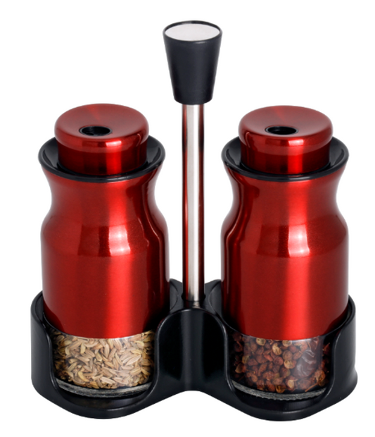 Spice Condiment Set 3pc Red 1005H
