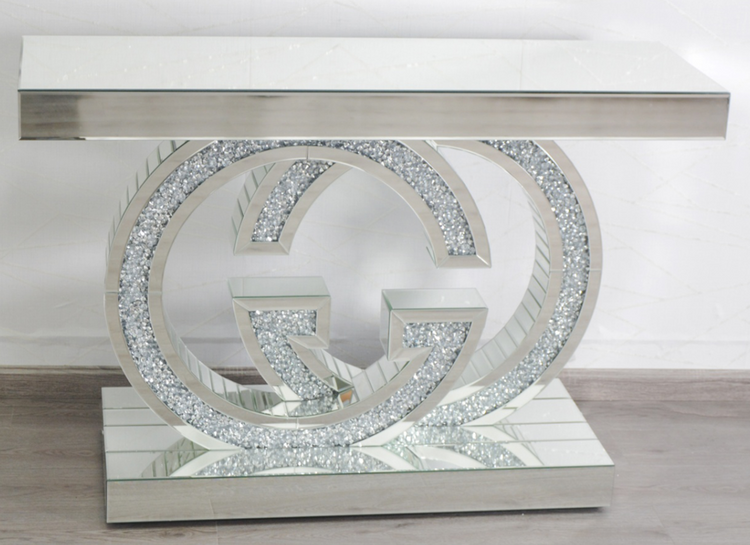 Console Table Set Silver RTF028-S TMZ096-S