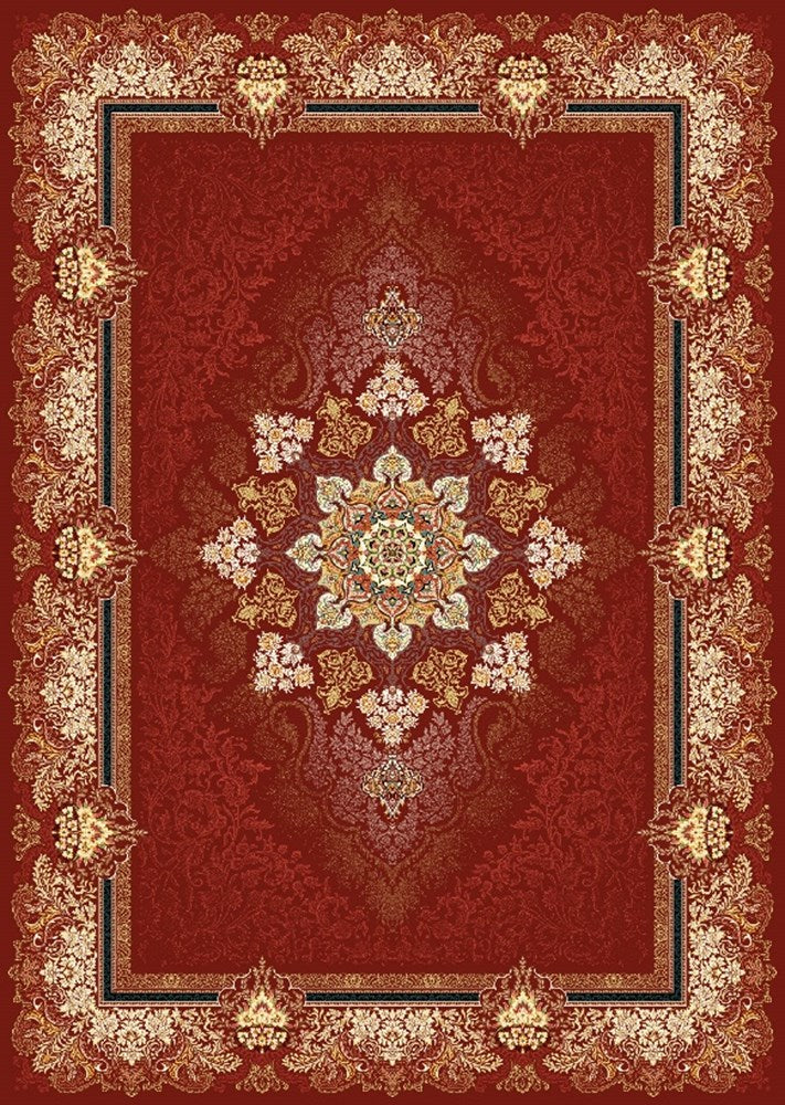 Persian Carpet 700 Reeds 2.5m x 3.5m Red 77941