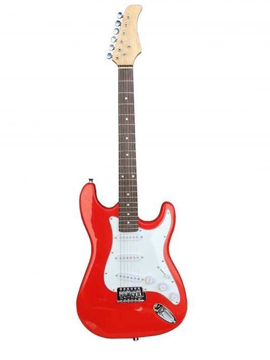 Electric Bass Guitar Red