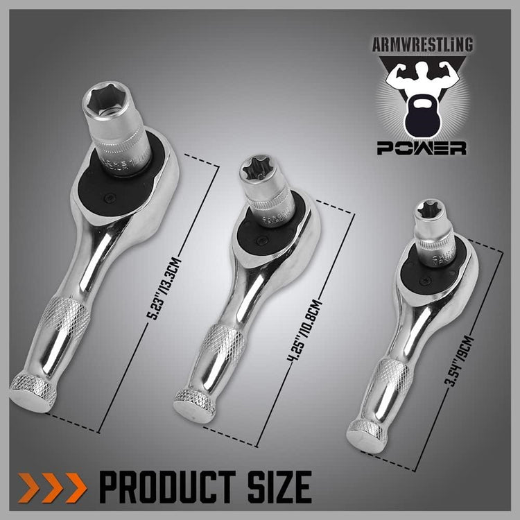 Stubby Ratchet 3pc SDY-81018