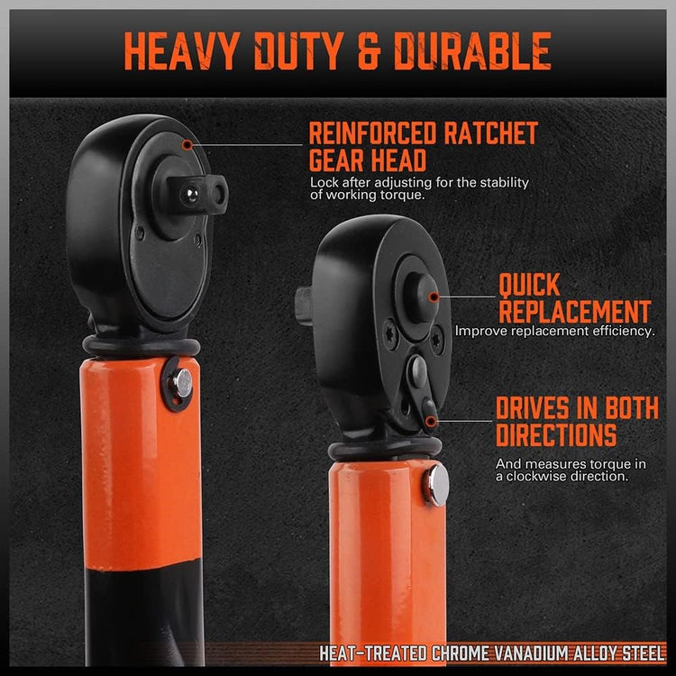 Torque Click Wrench 1/4" Drive SDY-81035