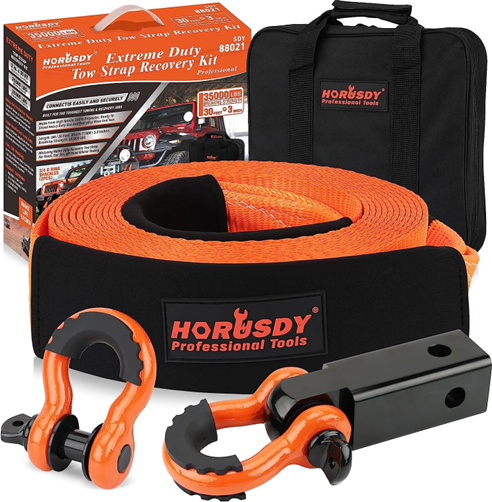 Extreme Duty Tow Strap Recovery SDY-88021