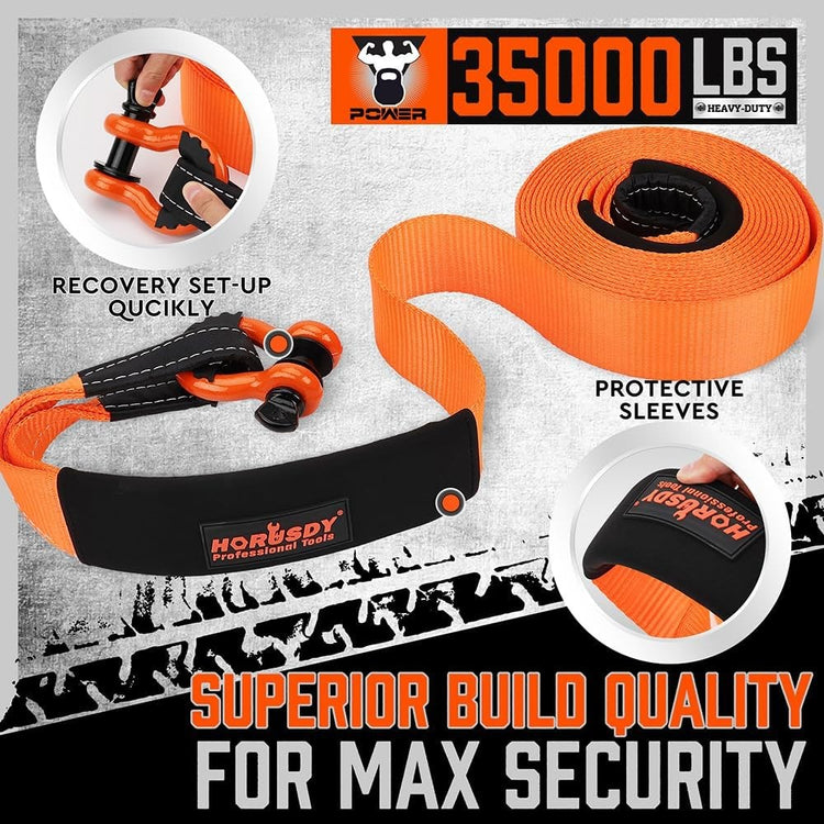 Extreme Duty Tow Strap Recovery SDY-88021