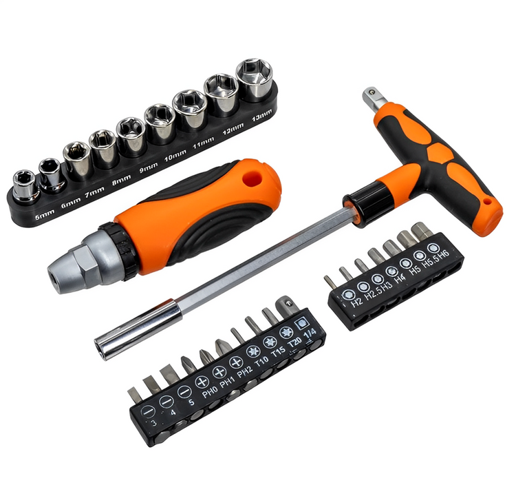 Screwdriver Ratchet 28pc SDY-94110