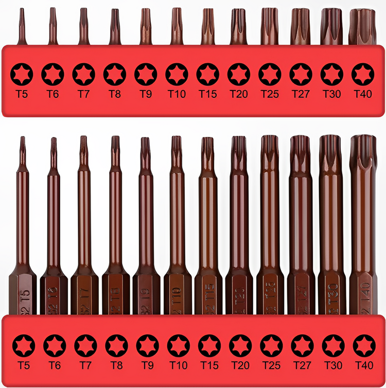 Torx Bit Tamper Resistant Star 24pc SDY-94298