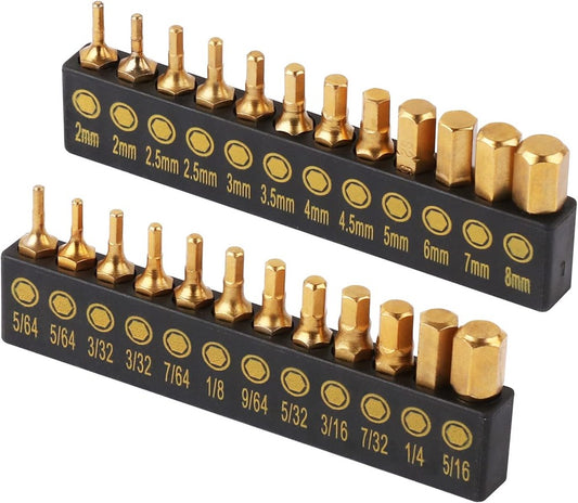 Hex Head Allen Wrench Drill Bit 24pc SDY-94303