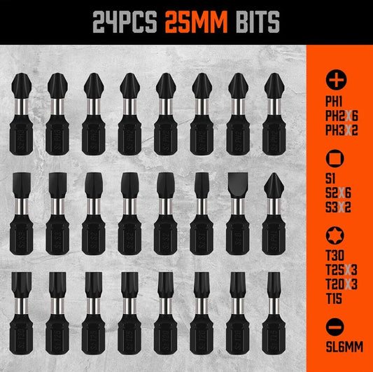 Impact Bit 34pc Set SDY-94328