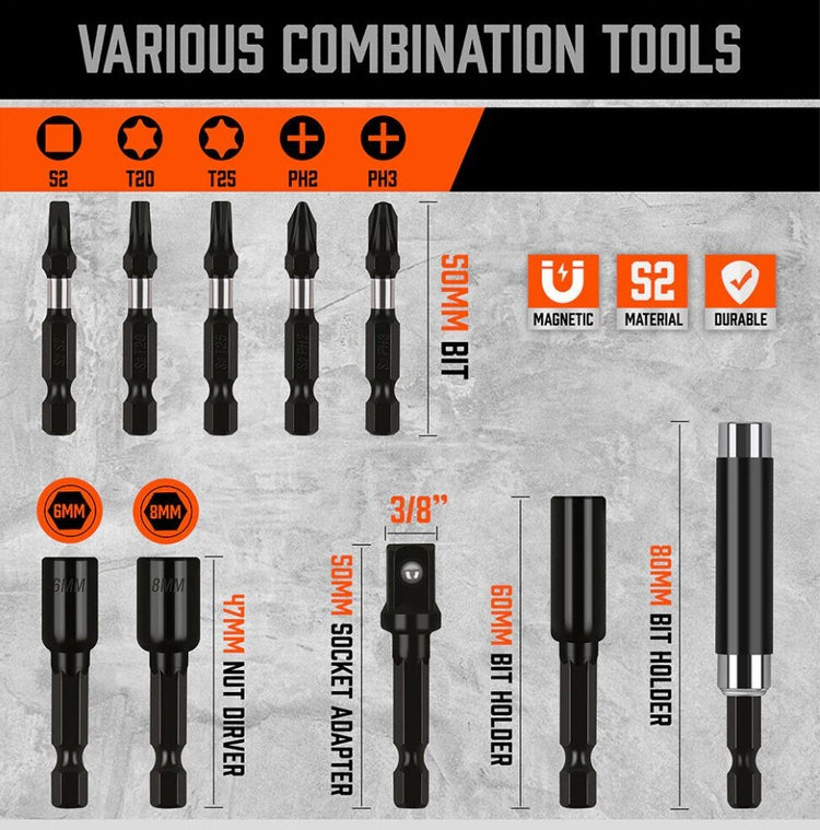 Impact Bit 34pc Set SDY-94328