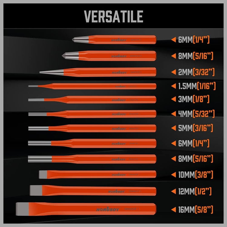 Punch and Chisel 12pc SDY-95211