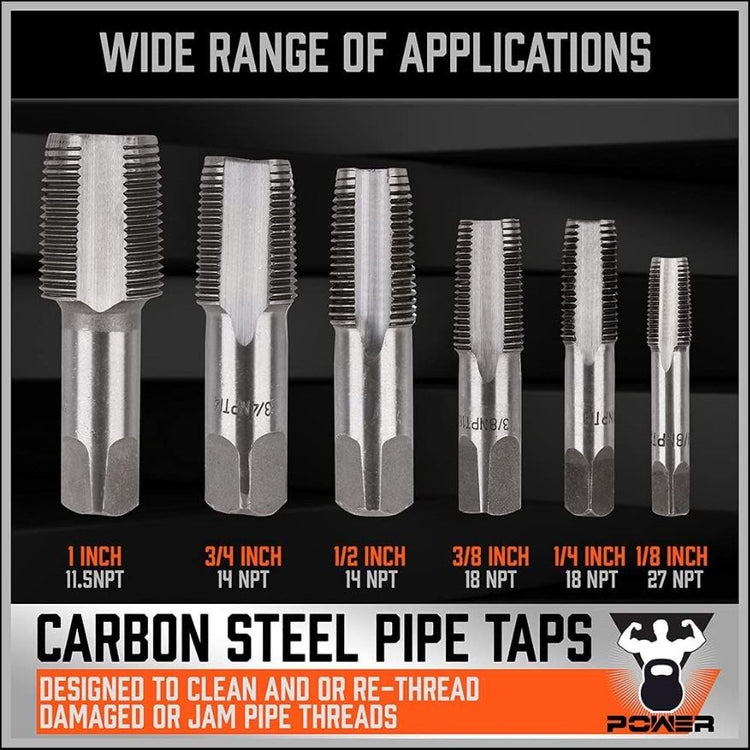 NPT Pipe Tap 6pc SDY-95317