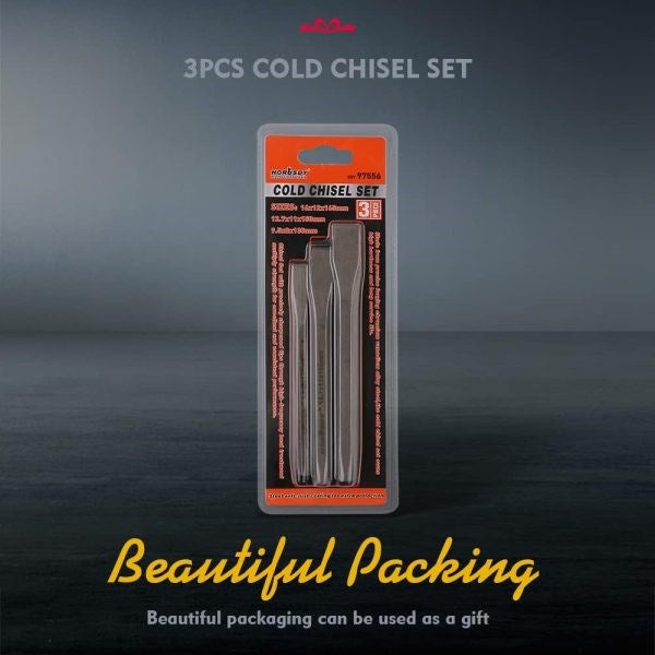 Cold Chisels Heavy Duty 3pc SDY-97556