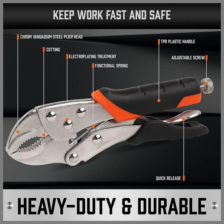 Locking Pliers 4pc SDY-97656