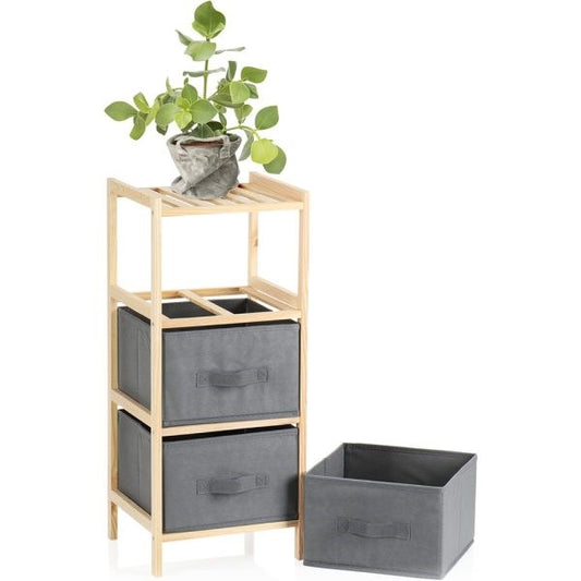 Bamboo 3 Drawer Cabinet SN-001