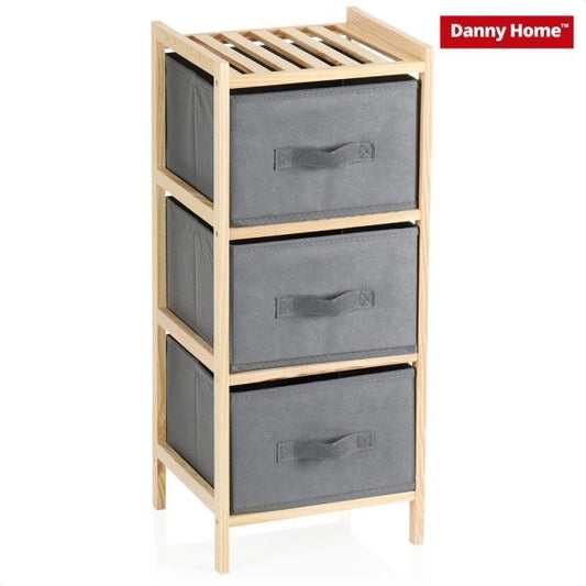 Bamboo 3 Drawer Cabinet SN-001