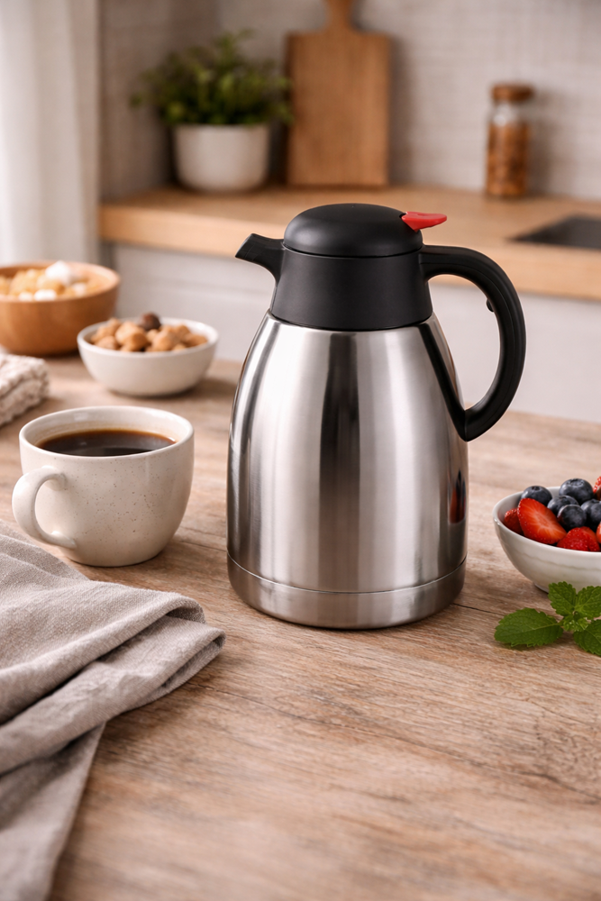 Flask Vacuum 1.2L SS12G