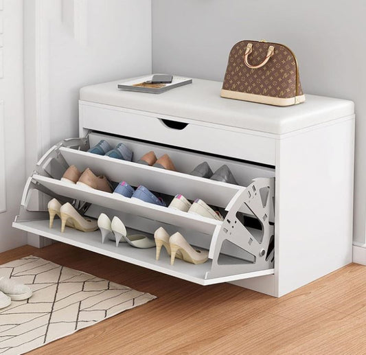 Shoe Cabinet White SW010201