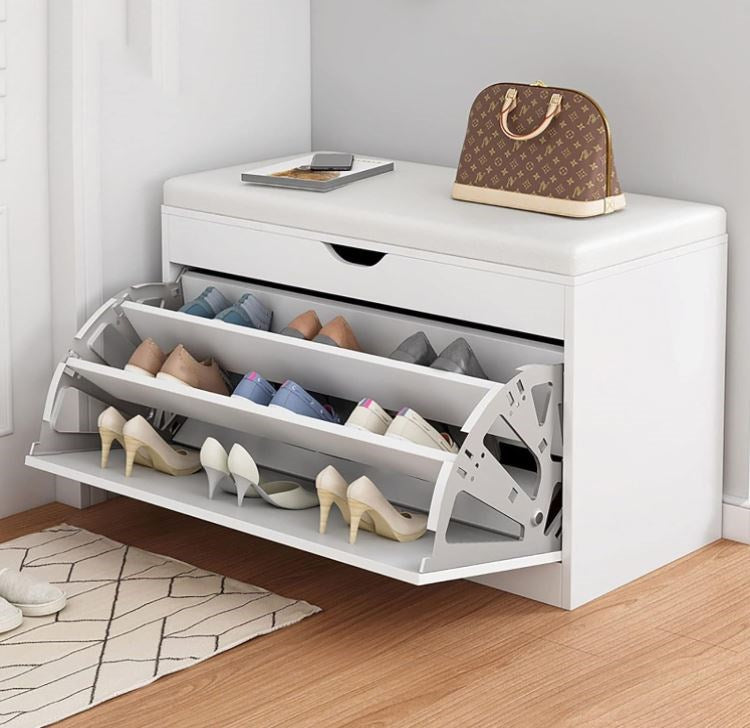 Shoe Cabinet White SW010201