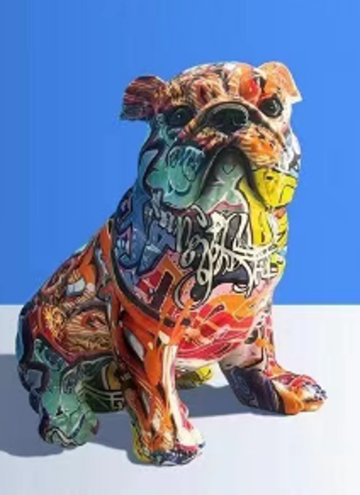 Dog Resin Decor SZ-566