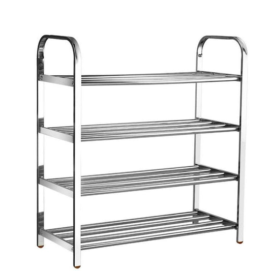 4 Layer Shoe Rack Stainless Steel