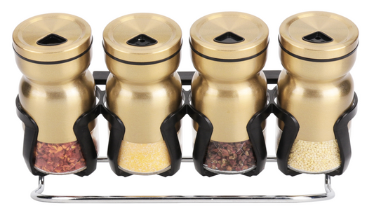 Spice Rack Condiment 4pc A1021J