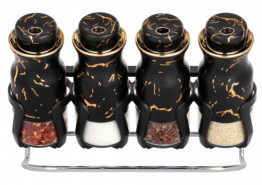 Spice Rack Condiment 4pc O1021DHJ