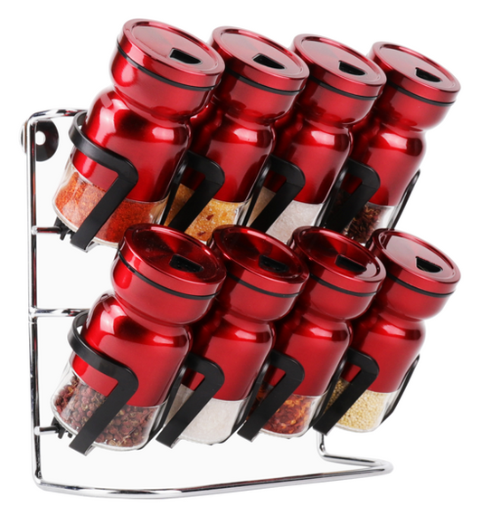 Spice Rack Condiment 8pc A1022H