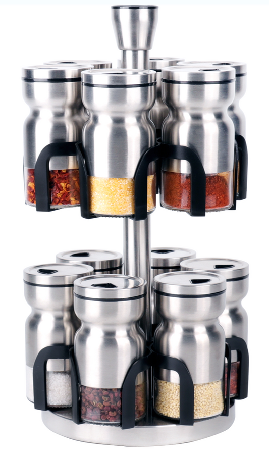 Spice Rack Condiment 8pc A1026