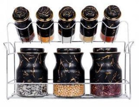 Spice Rack Condiment 8pc O1016DHJ