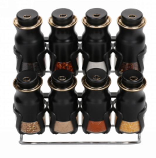 Spice Rack Condiment 8pc O1022HJ