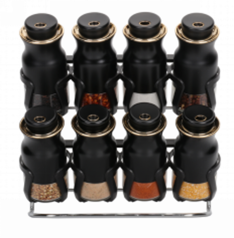 Spice Rack Condiment 8pc O1022HJ