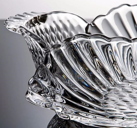 Swan Crystal Glass Serving Bowl XJ-8212