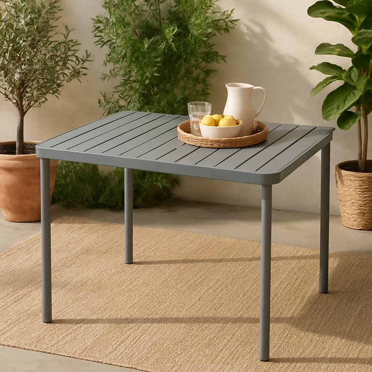 Rectangle Iron Gray Table T-108 DD20037