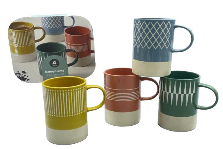 4pc Mug 380ml T01-65-2