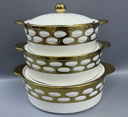 3pc Casserole Set T3-108