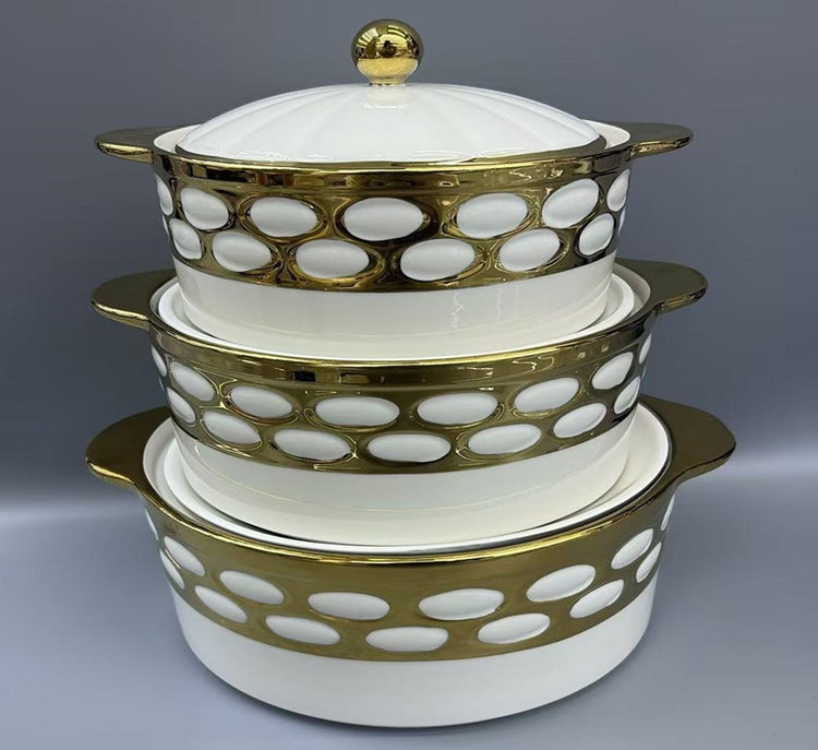 3pc Casserole Set T3-108
