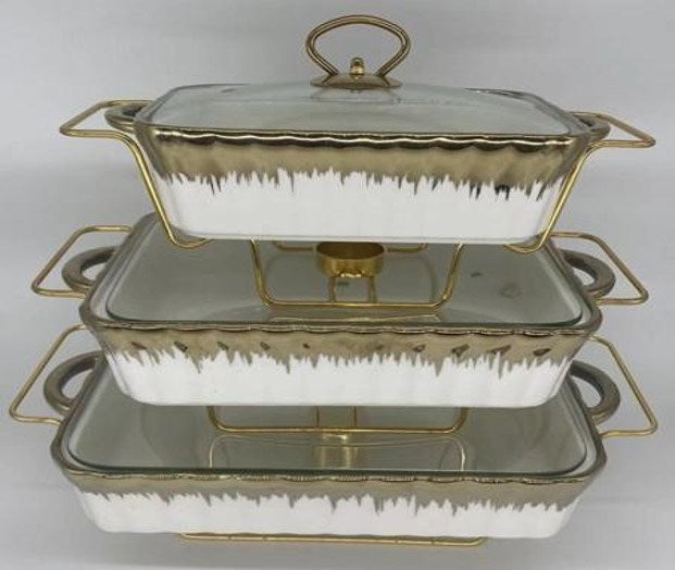 3pc Chafing Dishes T3-7G
