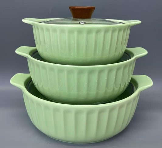 3pc Casserole Set TG-29C-G