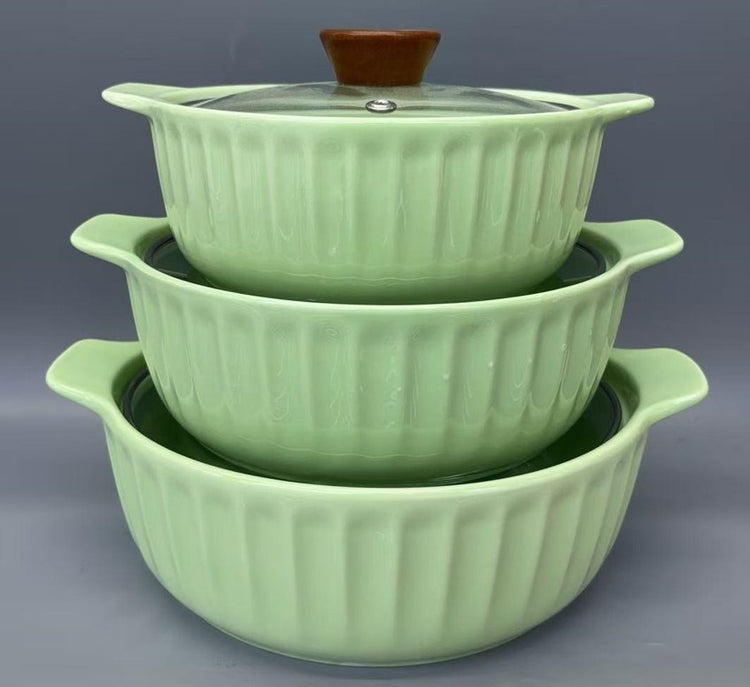 3pc Casserole Set TG-29C-G
